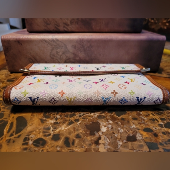 LOUIS VUITTON MURAKAMI INTERNATIONAL LONG WALLET - Picture 5 of 9